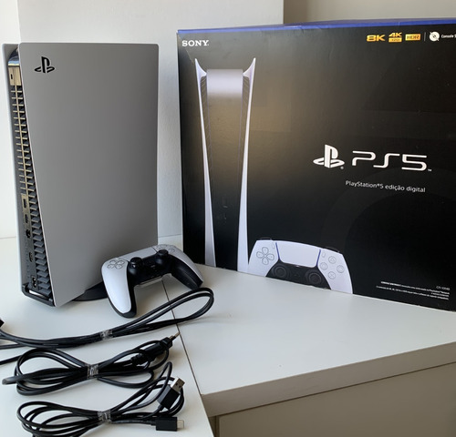 Console Playstation 5 Ps5 Digital Edition 825gb - Escorrega o Preço